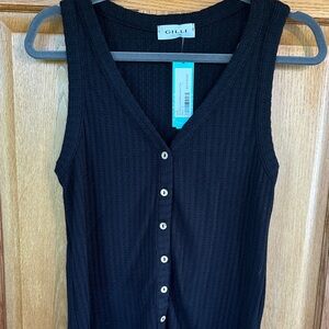 Gilli from Stitch Fix Black Knit Tank